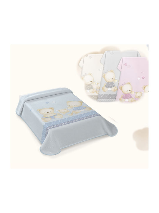 Belpla Blanket Cot 663 Velvet Beige 110x140cm