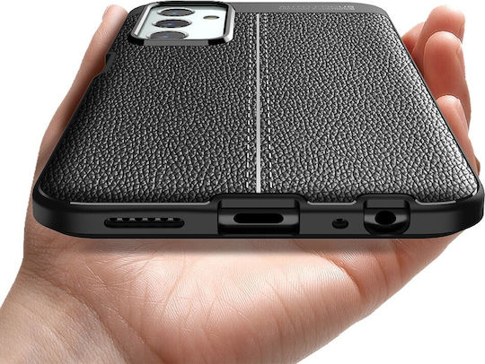 Ancus AutoFocus Shockproof Back Cover Σιλικόνης Μαύρο (Galaxy M23)