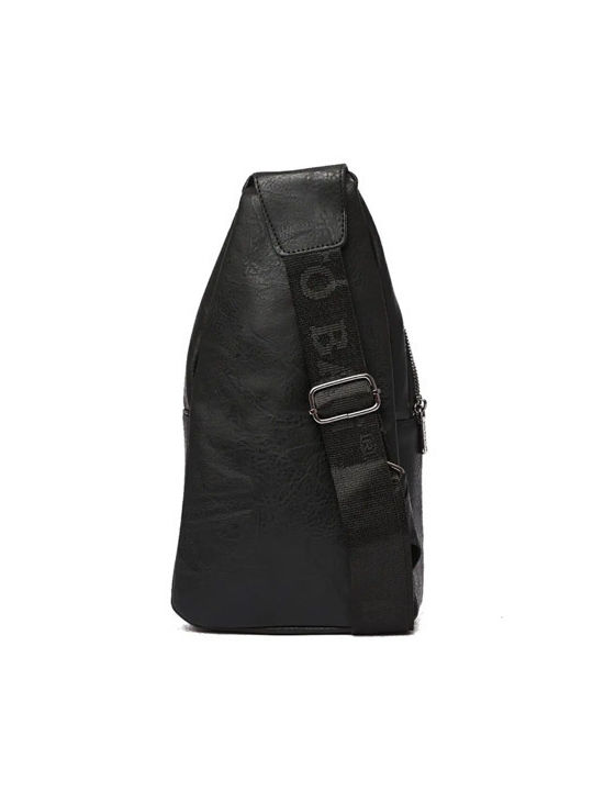 Bag to Bag Geantă pentru bărbați Umăr / Crossbody Neagră