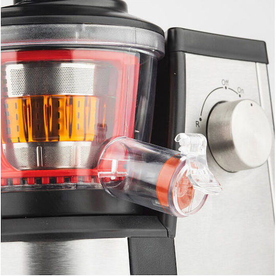 HKoenig Αποχυμωτής Αργής Σύνθλιψης 400W Inox Ασημί