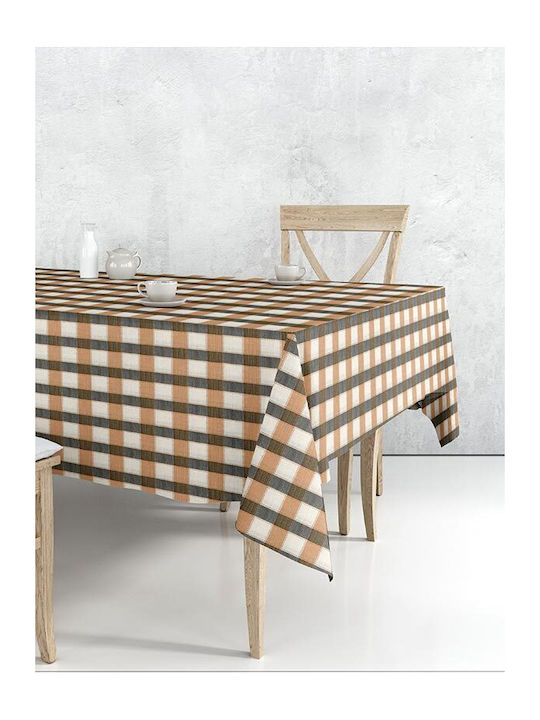 Sunshine 5452 Cotton & Polyester Tablecloth Beige 140x180cm 172-3-5452-beige