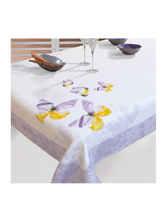 Saint Clair Tablecloth Stain Resistant 1039 Lavender 145x180cm