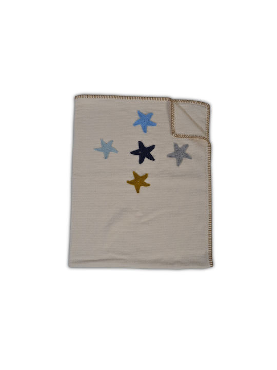 Cangaroo Blanket Nursery Swaddling Blankets 5 Stars Knitted Beige 90x100cm