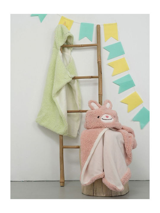 Palamaiki Decke Wickeltücher für Kinderzimmer New Baby Vlies Rosa 70x100cm