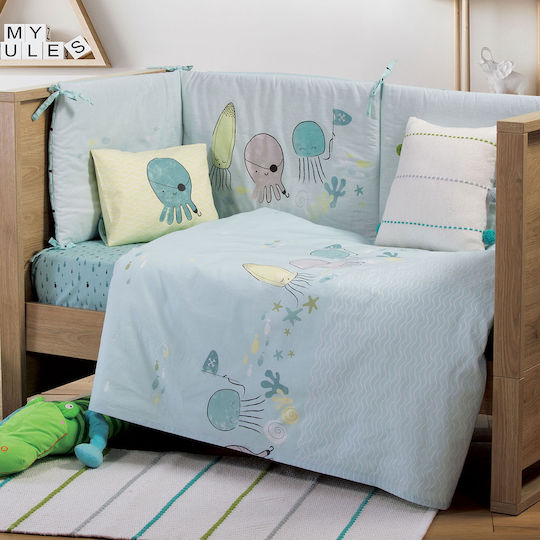 Nef-Nef Homeware Πάντα Κλασική Ocean Friends 40x187cm