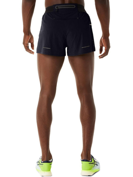 ASICS Metarun Split Sportliche Herrenshorts Performance Black