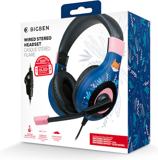 Nacon Über Ohr Gaming-Headset mit Verbindung 3,5mm Fox