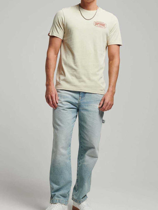 Superdry D1 Ovin Vintage T-Shirt Beige