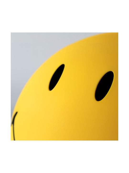 Mr Maria Led Παιδικό Διακοσμητικό Φωτιστικό Smiley Κίτρινο 25x25cm