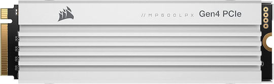 Corsair MP600 Pro LPX SSD 2TB M.2 Type with PCI Express 4.0 Connection and Heatsink PS5 Compatible