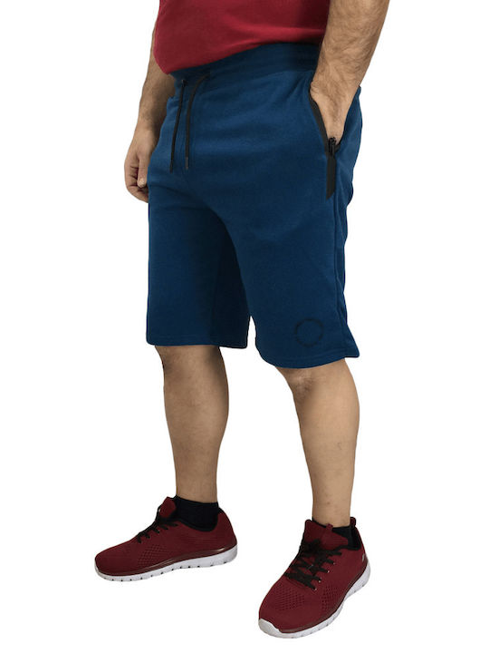 Double Men's Athletic Shorts Petrol