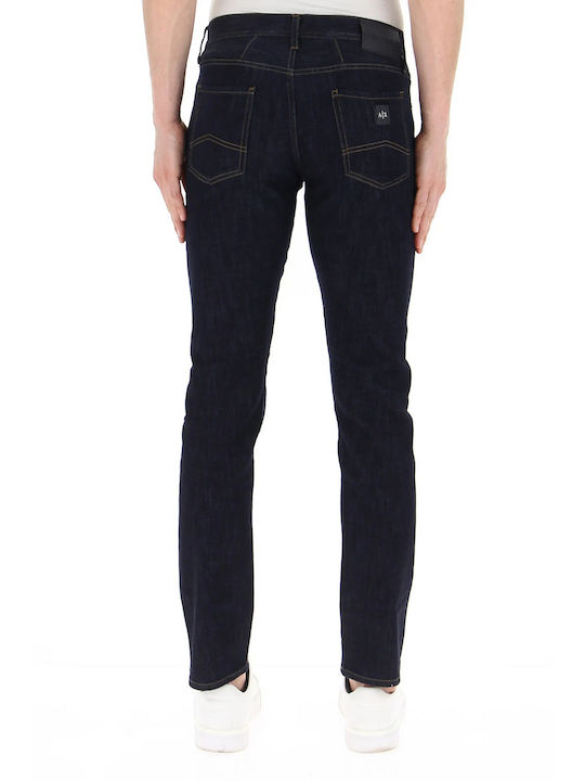 Armani Exchange Men's Denim Trousers Navy Blue