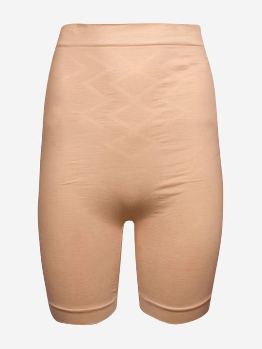 Norddiva Lingerie Boxer Σύσφιξης και Ανόρθωσης Μπεζ