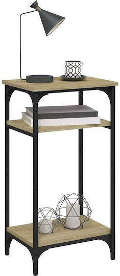 Rectangular Side Wooden Coffee Table Sonoma Oak W40xL30xH75cm