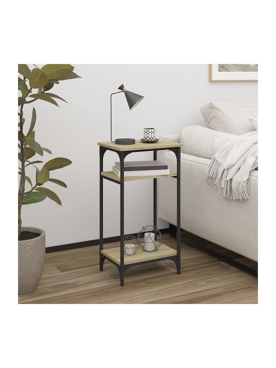 Rectangular Wooden Side Table Sonoma L40xW30xH75cm