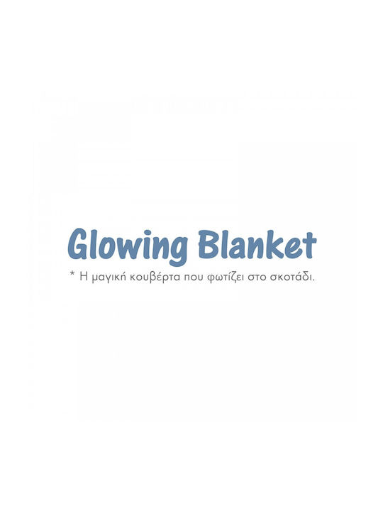 Das Home Blanket Nursery Swaddling Blankets Fleece Light Blue 80x110cm