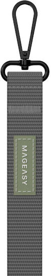 SwitchEasy Odyssey+ Back Cover Plastic / Silicone with Strap Classic Gray (iPhone 14 Pro)