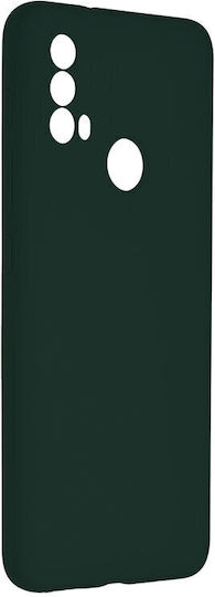 Techsuit Soft Edge Coperta din spate Silicon Verde închis (Motorola Moto E40, Moto E30)