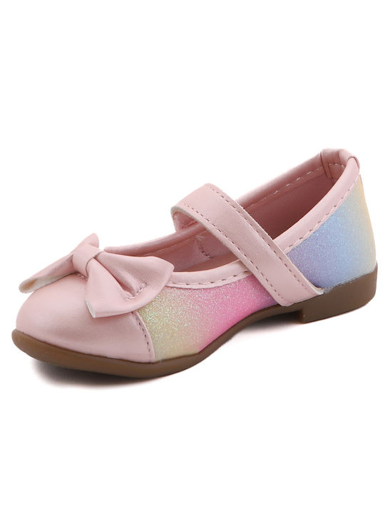 Marikelly Kids Ballerinas with Hoop & Loop Closure Multicolour