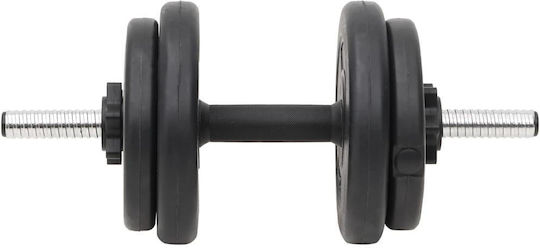 vidaXL Αλτήρες Σετ με Μπάρα Συνολικού Βάρους 60kg