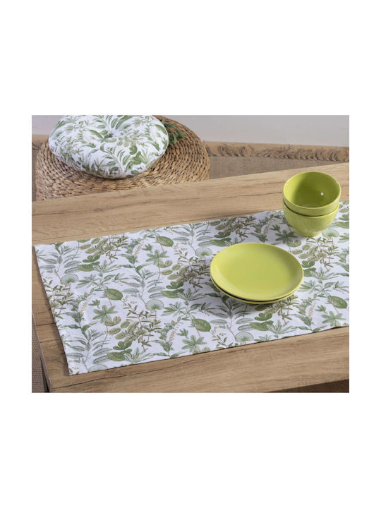 Nef-Nef Homeware Garden Chair Cushion Day Maker Green 40x40cm