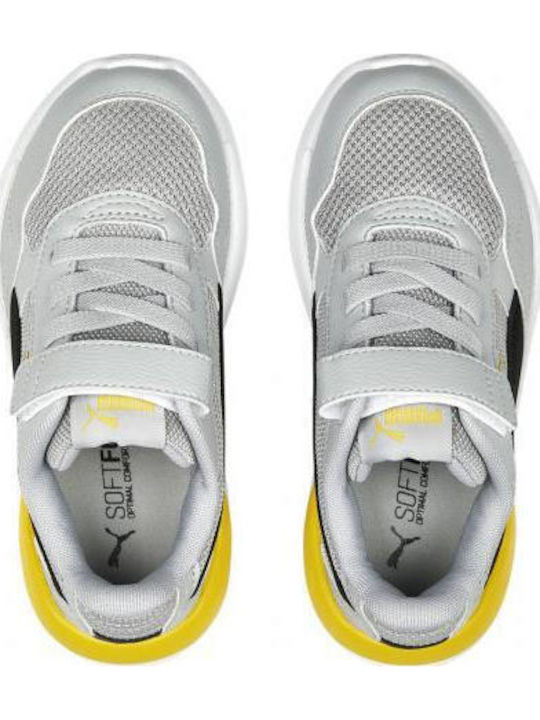 X-Ray Speed Παιδικά Sneakers με Σκρατς Grey / Yellow