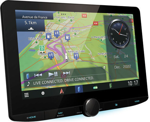 Kenwood 10.1" Display GPS Device with Bluetooth / USB / Wi-Fi and Card Slot