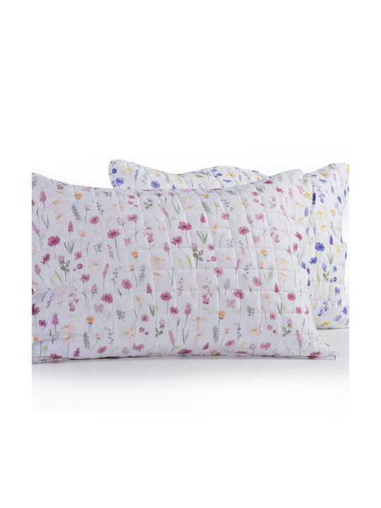 Nef-Nef Homeware Merida Σετ Μαξιλαροθήκες 52x72εκ. Lavender