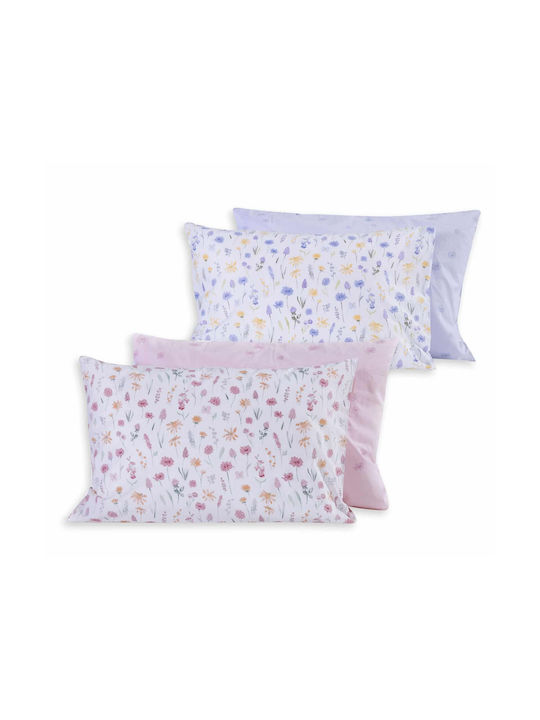 Nef-Nef Homeware Merida Pillowcase Lavender 52x72cm