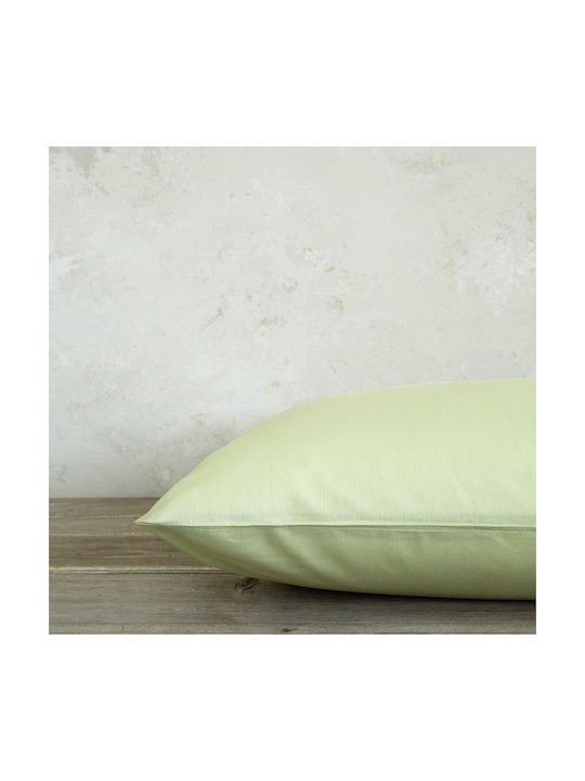 Nima Unicolors Pillowcase Set Light Khaki 52x72cm.