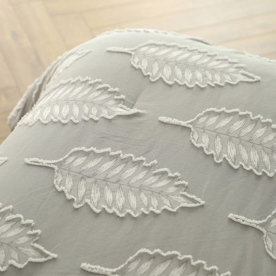 Melinen Isla Κουβερλί Μονό από Πολυεστέρα Gray 160x240cm