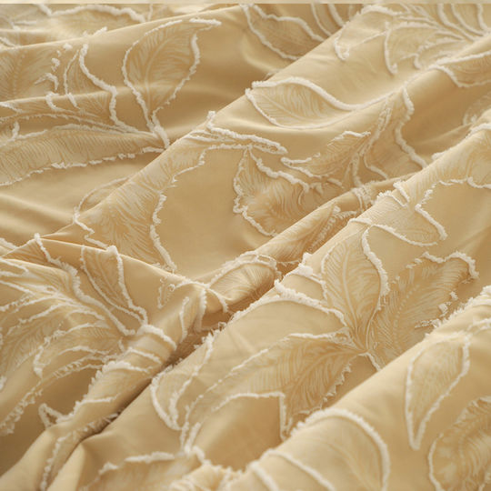 Melinen Kira Κουβερλί Υπέρδιπλο από Πολυεστέρα Beige 220x240cm