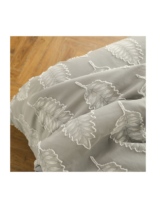 Melinen Isla Κουβερλί Μονό από Πολυεστέρα Gray 160x240cm
