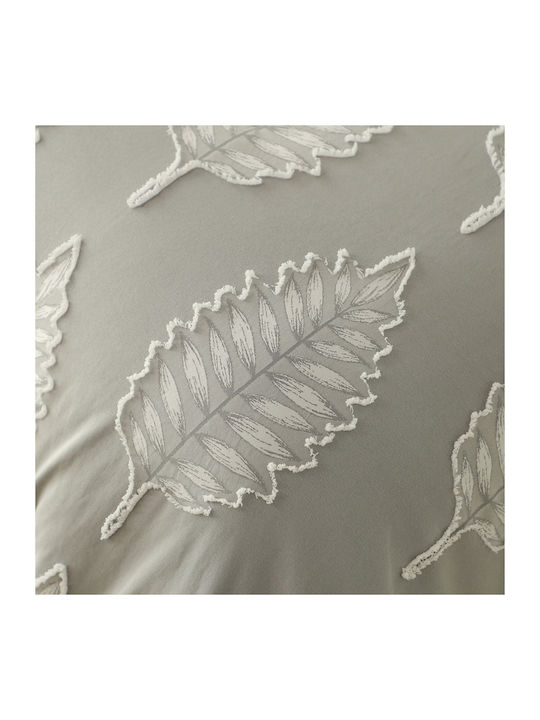 Melinen Isla Κουβερλί Μονό από Πολυεστέρα Gray 160x240cm