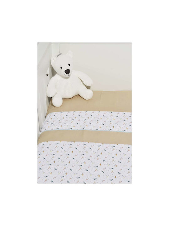Baby Oliver Подредба Бежови 75x110см Детски Чаршафи