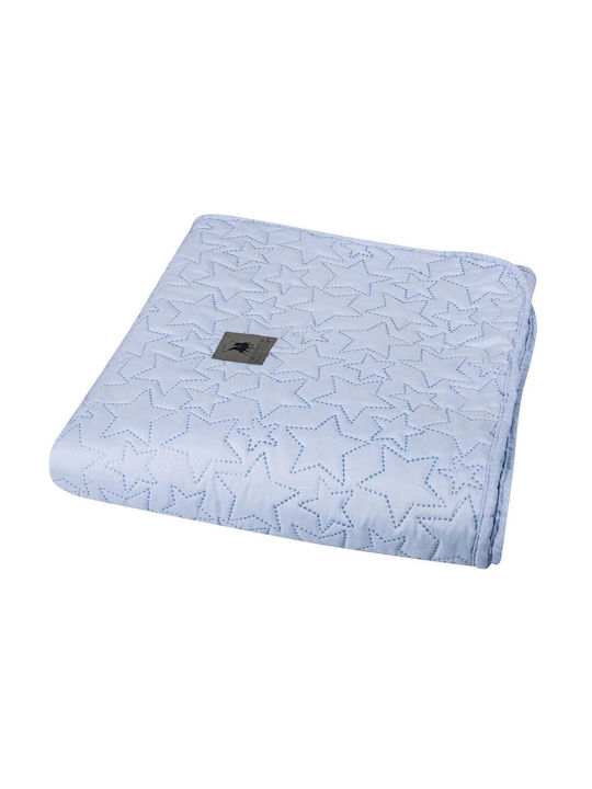 Greenwich Polo Club 3413 Coverlet Single Microfiber Sky Blue 160x220cm