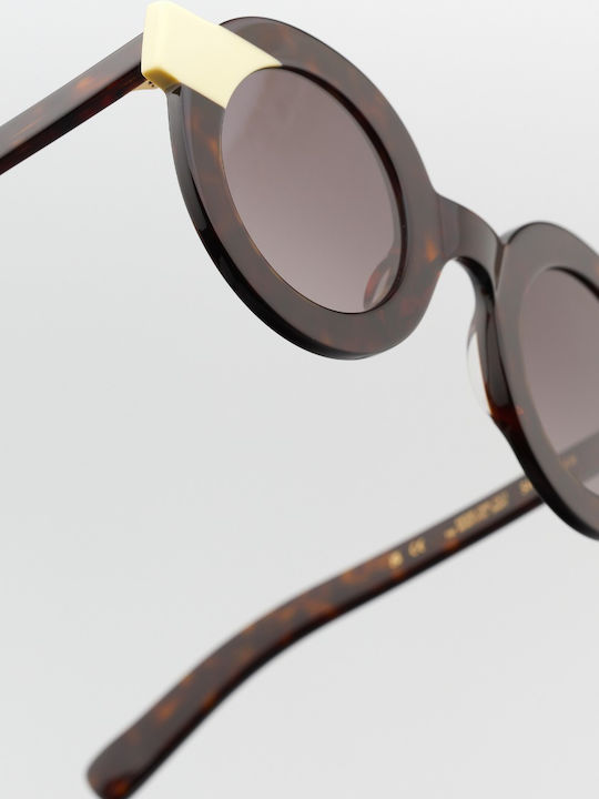 Kaleos Sheridan Women's Sunglasses with Brown Tartaruga Plastic Frame and Brown Lens SHERIDAN 5