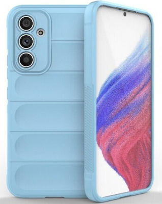 Hurtel Magic Shield Silicone Back Cover Durable Light Blue (Galaxy A54)