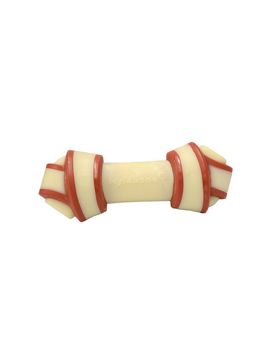 Nylabone Rawhide Knot Παιχνίδι Κόκκαλο Σκύλου Μασητικό με Γεύση Βοδινό XSmall Καφέ 1τμχ