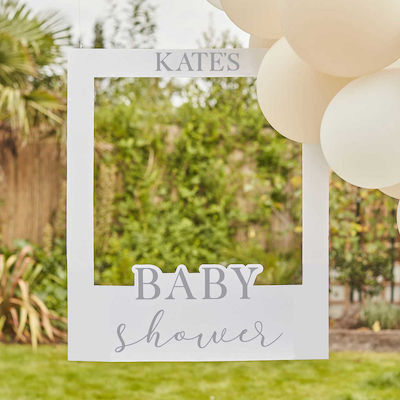 Baby Shower Photo Booth Frame personalizat, 1pcs.