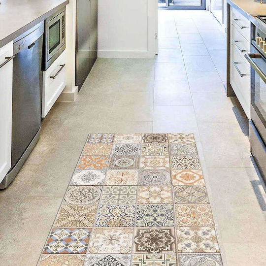 Ango Persian Tiles Χαλάκι Κουζίνας Διάδρομος Αδιάβροχο 50x180cm 83126 Πολύχρωμο Ango Persian Tiles Χαλάκι Κουζίνας Διάδρομος Αδιάβροχο 50x180cm 83126 Πολύχρωμο