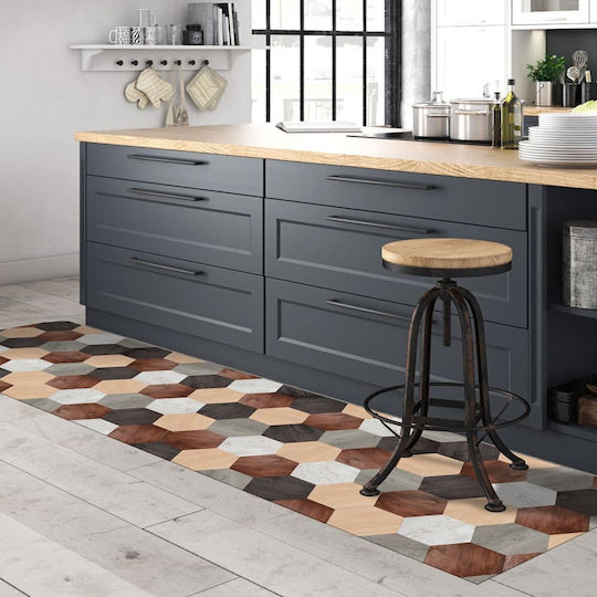Ango Χαλάκι Κουζίνας Διάδρομος Αδιάβροχο 50x180cm 278163 Mixed Wood Ango Χαλάκι Κουζίνας Διάδρομος Αδιάβροχο 50x180cm 278163 Mixed Wood