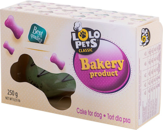 Lolo Pets Cake Dog with Meat and Vegetables 250gr