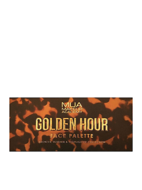 MUA Golden Hour Παλέτα Μακιγιάζ για το Πρόσωπο 15gr MUA Golden Hour Παλέτα Μακιγιάζ για το Πρόσωπο 15gr