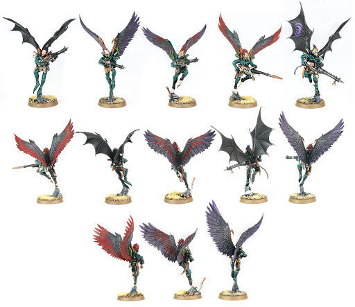 Games Workshop Warhammer 40.000 Drukhari Scourges Figures 5τμχ
