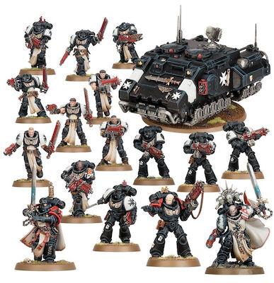 Games Workshop Warhammer Black Templars: Combat Patrol Unpainted Figures 99120101365