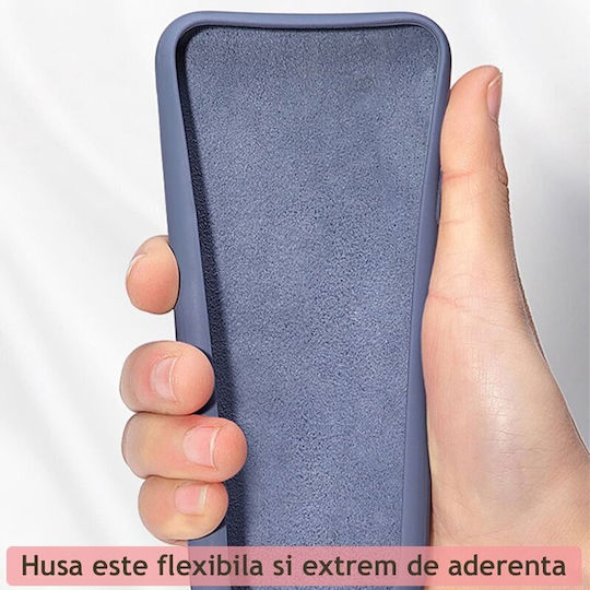 Techsuit Soft Edge Back Cover Silicon Plum Violet (Motorola Moto G100)