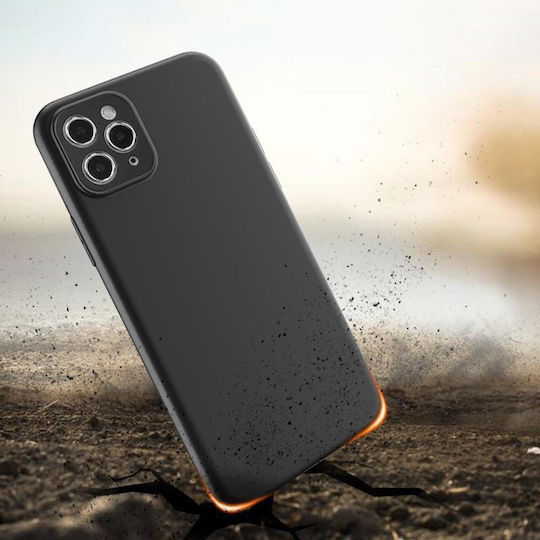 Hurtel Soft Back Cover Σιλικόνης Μαύρο (Google Pixel 7)