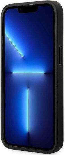 BMW Leather Blue Dots Back Cover Δερματίνης / Πλαστικό Μαύρο (iPhone 14 Pro Max)