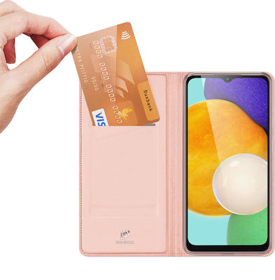 Dux Ducis Skin Pro Buchen Sie Synthetisches Leder Rosa (Galaxy A14)